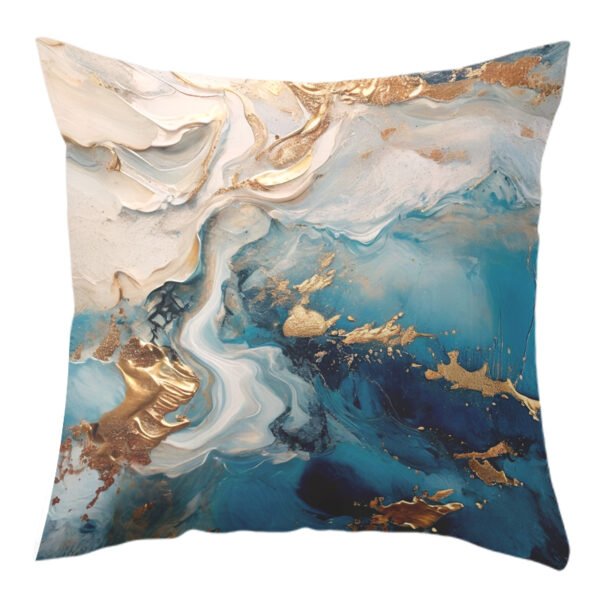 Pillow Covers 17.71x17.71 Inch Set of 4 creative dream colorful paint  Farmhouse Sofa Throw Pillowcase Cushion Case Home Decoration - 图片 8