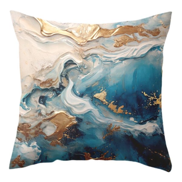 Pillow Covers 17.71x17.71 Inch Set of 4 creative dream colorful paint  Farmhouse Sofa Throw Pillowcase Cushion Case Home Decoration - 图片 9