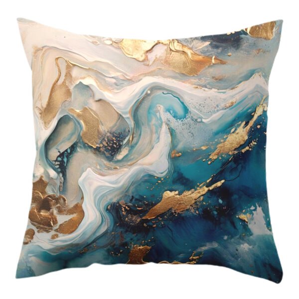Pillow Covers 17.71x17.71 Inch Set of 4 creative dream colorful paint  Farmhouse Sofa Throw Pillowcase Cushion Case Home Decoration - 图片 11